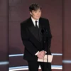 Oscar 2025 Cillian Murphy Black Suitt