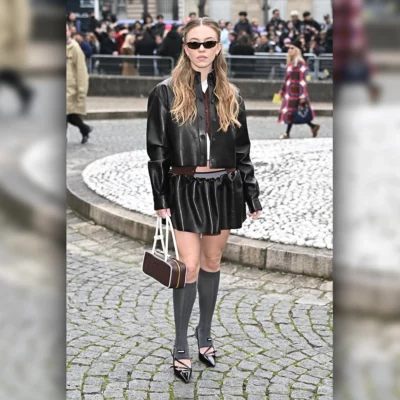 Paris Fashion Week Sydney Sweeney Jacket