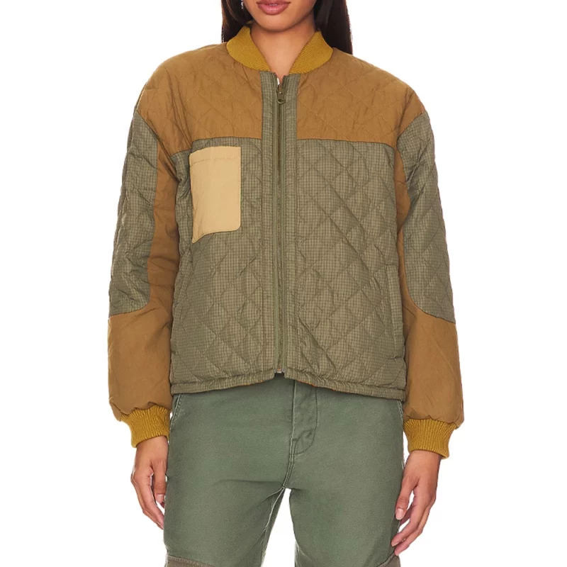 Ransom Canyon S01 Minka Kelly Quinn Oâ€™Grady Quilted Jacket