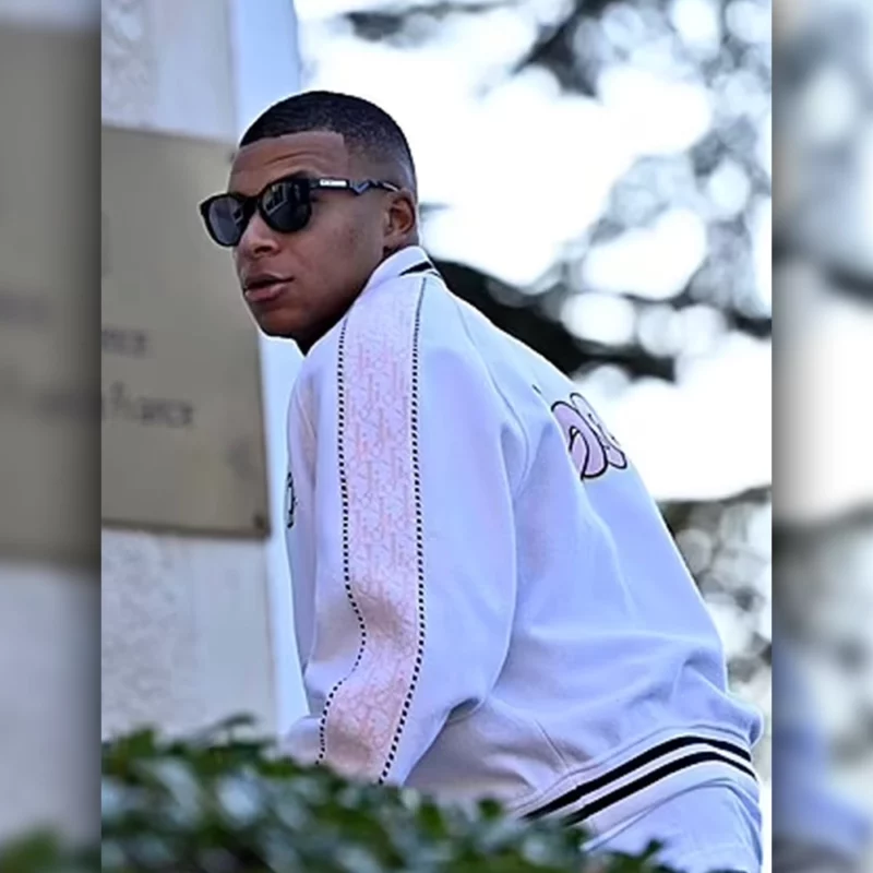 Real Madrid Superstar Kylian Mbappe Bomber Jacket