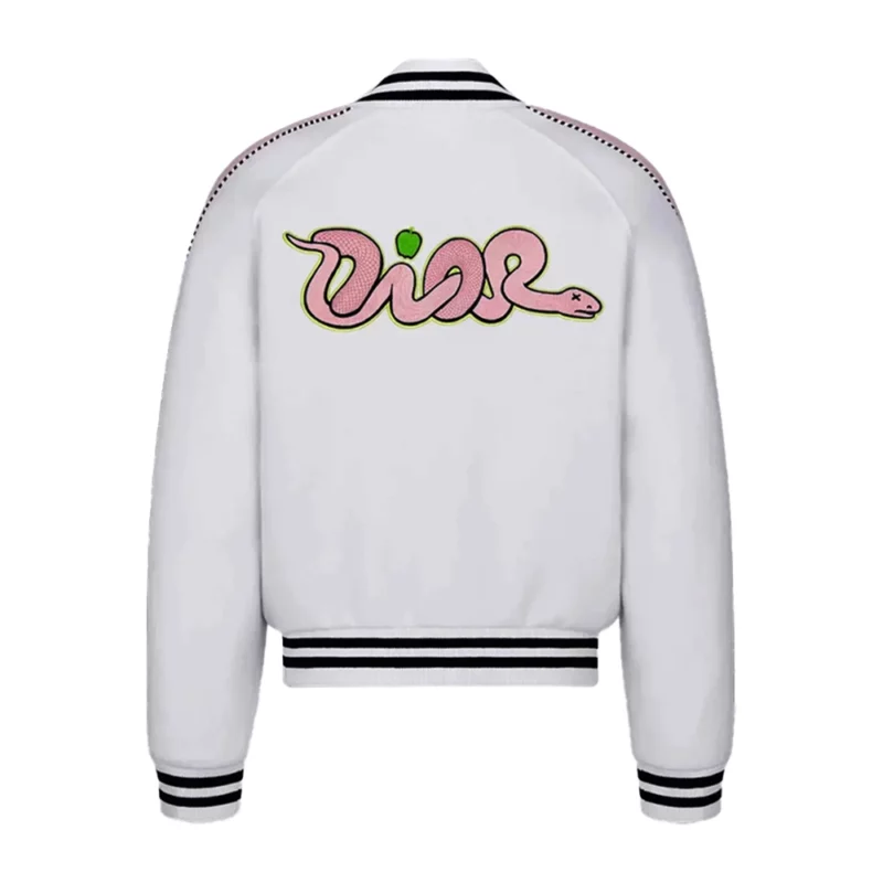 Real Madrid Superstar Kylian Mbappe Varsity Bomber Jacket