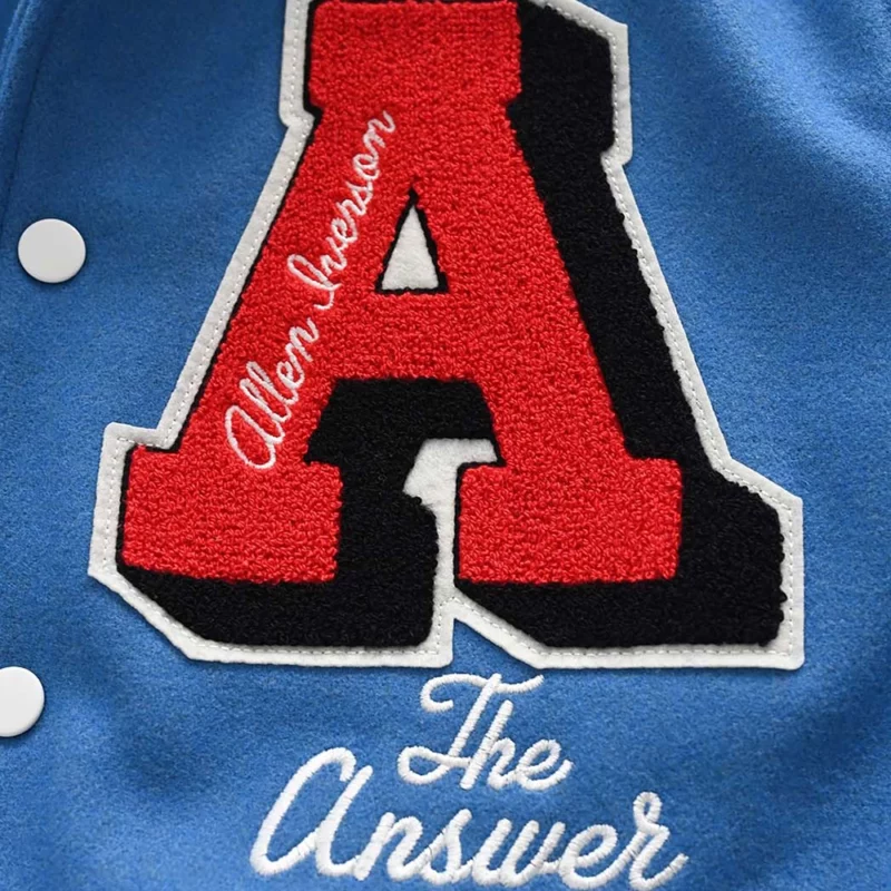 Stephen Curry AllenIverson The Answer Varsity Jacket