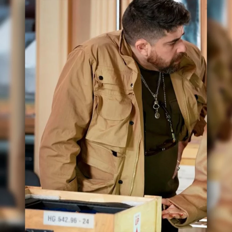 The Equalizer Adam Goldberg Harry Keshegian Utility Jacket