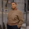 The Equalizer S05 Queen Latifah Checked Jacket