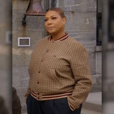 The Equalizer S05 Queen Latifah Checked Jacket