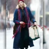 The Friend Naomi Watts Iris Blue Coat