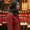 The Life List 2025 Sofia Carson Alex Denim Red Jacket
