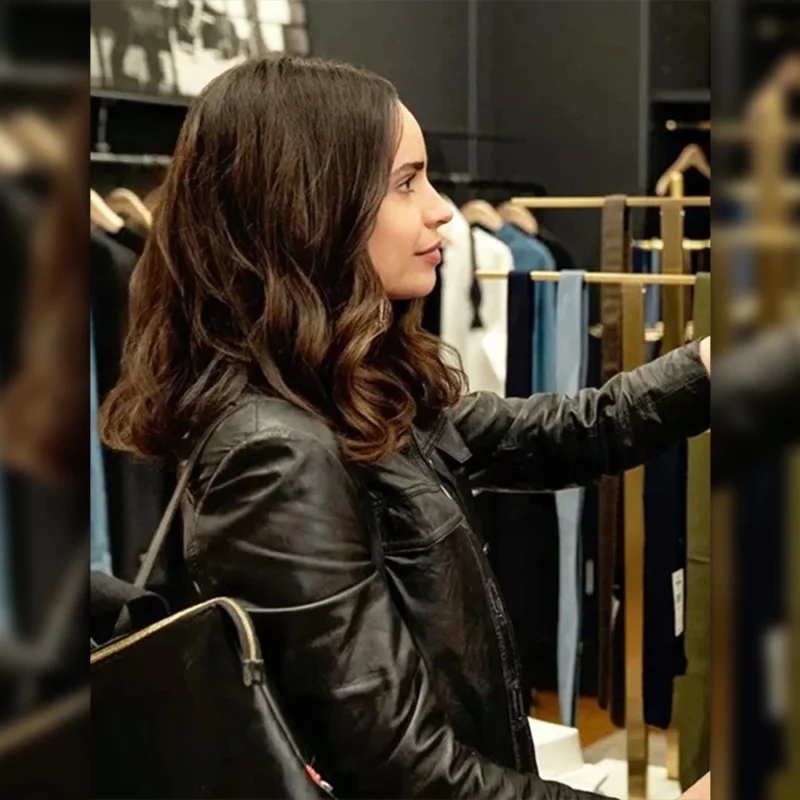 The Life List Sofia Carson Alex Leather Jacket