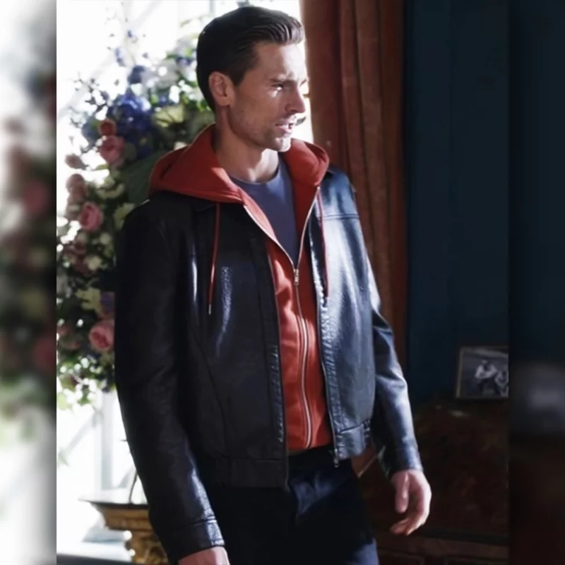 The Reluctant Royal Andrew Walker Johnny Payne Leather Jacket