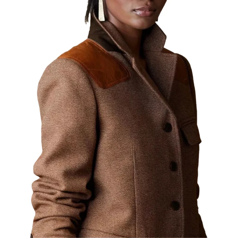 The Residence 2025 Uzo Aduba Cordelia Cupp Brown Blazer