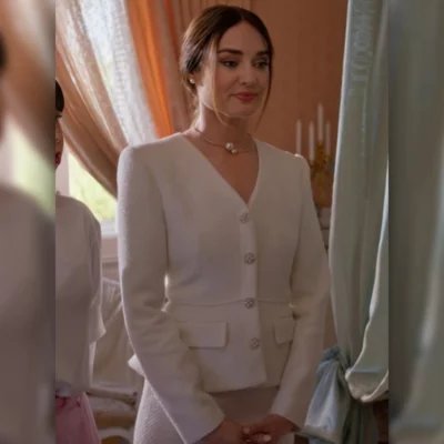 The Royal We Mallory Jansen Tweed Blazer