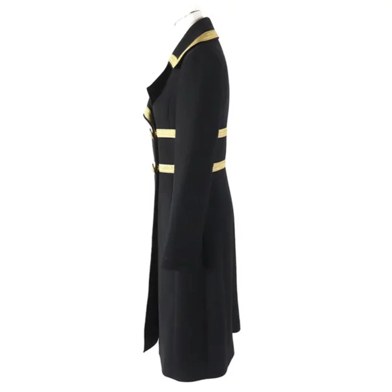 The Today Show 2025 Savannah Guthrie Gold Trim Coat