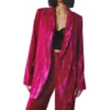 The Voice Season 27 Iris Herrera Pink Velvet Blazer