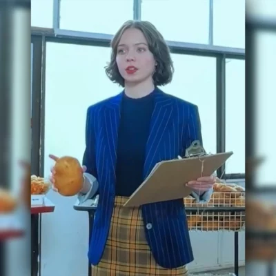 A Minecraft Emma Myers Blazer