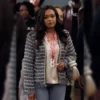 Abbott Elementary S04 Tatyana Ali Tweed Jacket