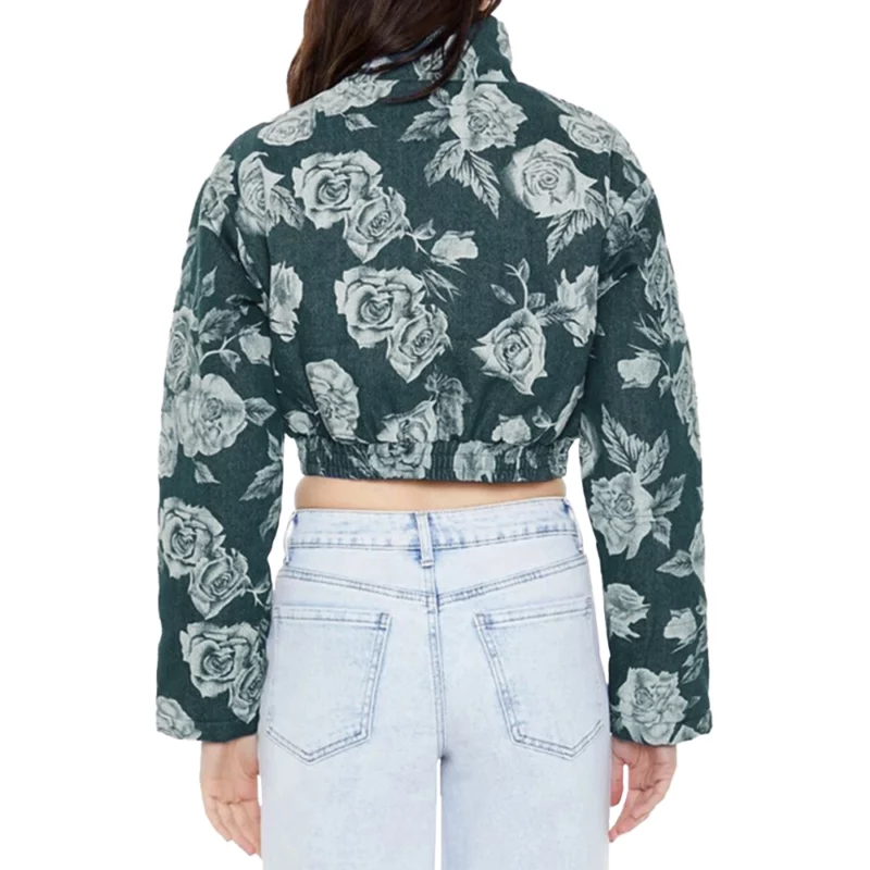 All American Season 07 Alexis Chikaeze Amina Simms Rose Print Jacket