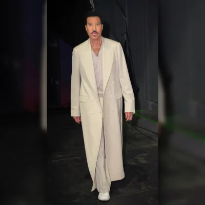 American Idol S08 Lionel Richie Long Coat