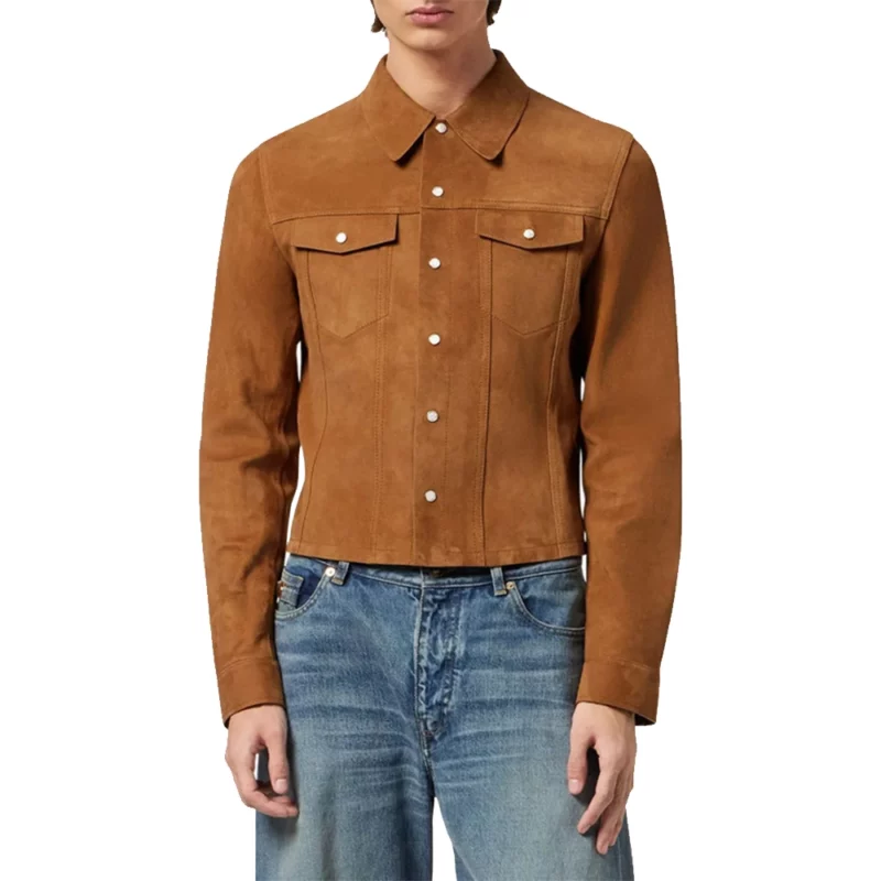 American Idol Season 23 Lionel Richie Brown Suede Jacket