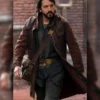 Andor S02 Deigo Luna Brown Leather Coat