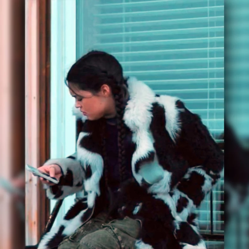 Anna North of North 2025 Siaja Shearling Jacket