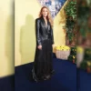Another Simple Favour Blake Lively Black Leather Coat
