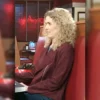 Beyond the Gates Jan Morgan Red Suede Jacket