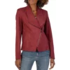 Beyond the Gates Jerri Tubbs Jan Morgan Red Suede Jacket