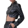 Beyond the Gates Trisha Mann Dana 'Leslie' Thomas Leather Jacket