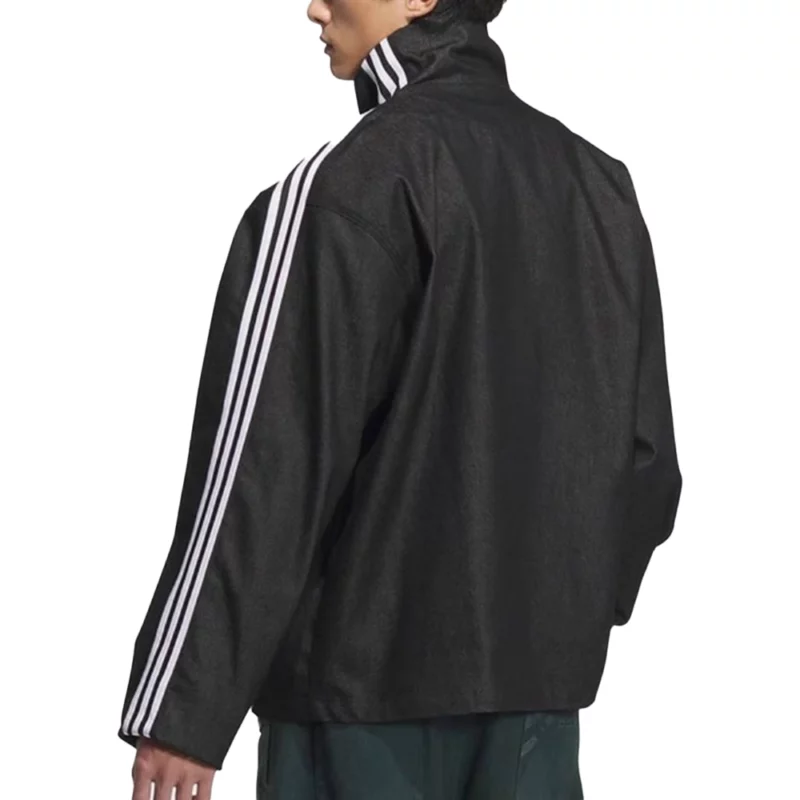 Chinese New Year Black Denim Jacket