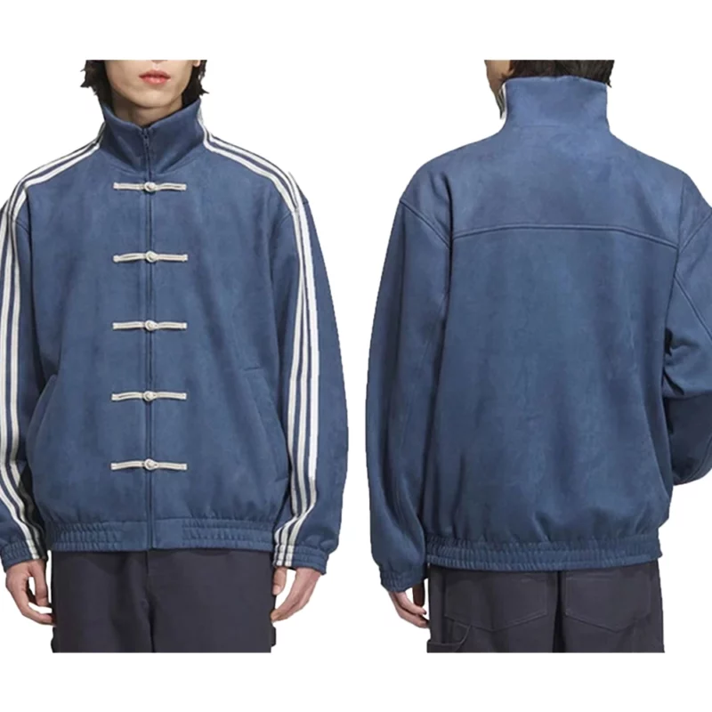 Chinese New Year Multicolor Blue Jacket - Unisex