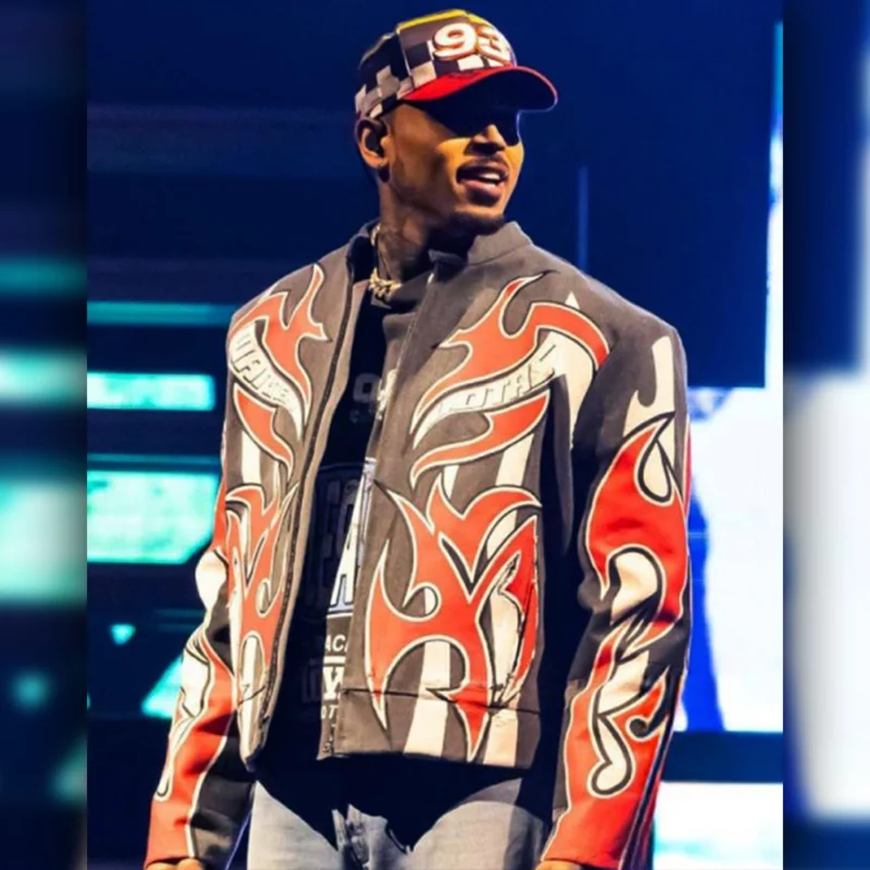 Chris Brown Tycoon Music Festival Jacket