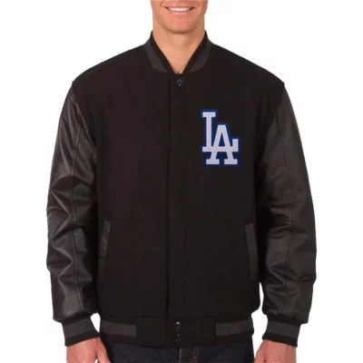 Dodgers-Black-Jacket-Varsity-2025
