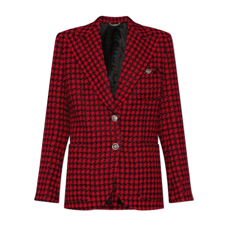 Elsbeth S02 Carrie Preston Elsbeth Tascioni Checkered Blazer