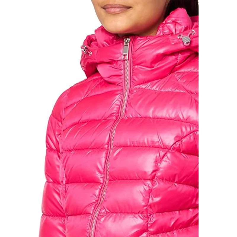 Elsbeth S02 Carrie Preston Pink Puffer Jacket Puffer Jacket