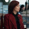 Elsbeth S02 Carrie Preston Red Checkered Blazer