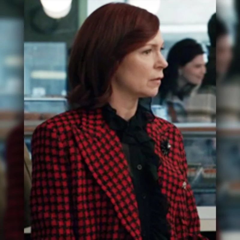 Elsbeth S02 Carrie Preston Red Checkered Blazer