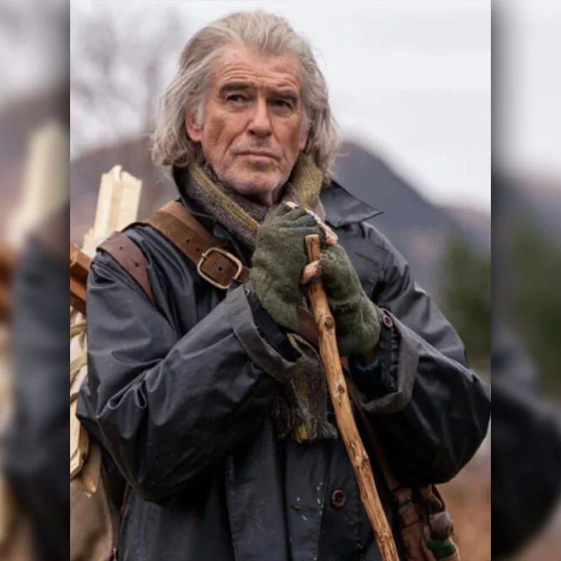 Four Letters of Love Pierce Brosnan William Coughlan Black Coat