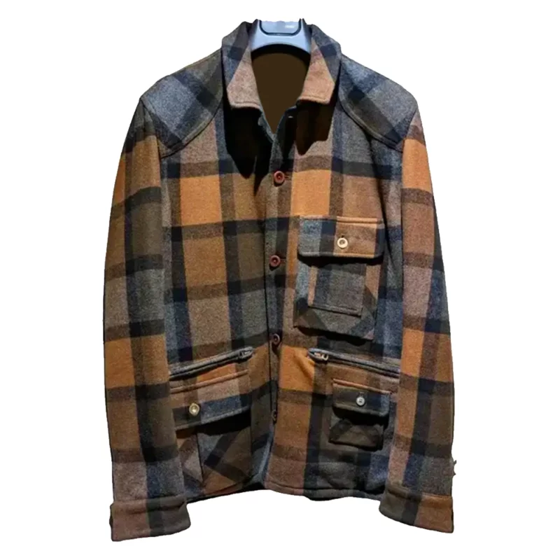 Grimm S04 RussellHornsby Checkered Coat