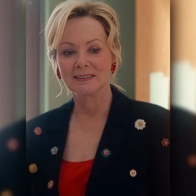 Hacks S04 Jean Smart Floral Blazer