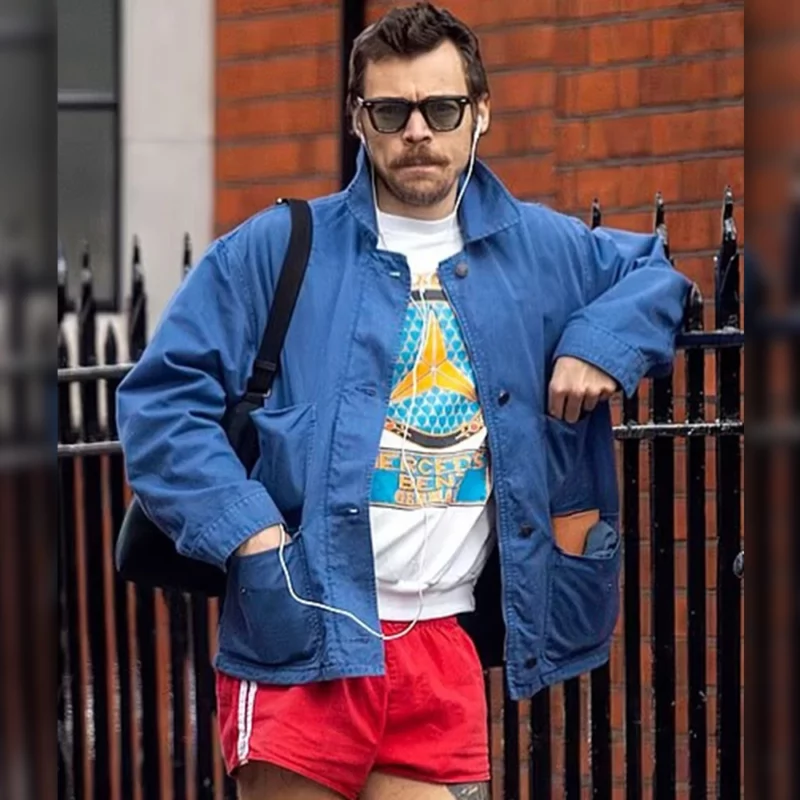 Harry Styles Out in London Jacket
