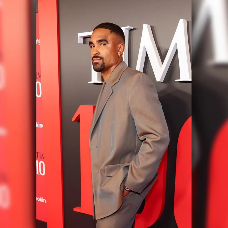 Jalen Hurts 2025 New York Time100 Gala Suit