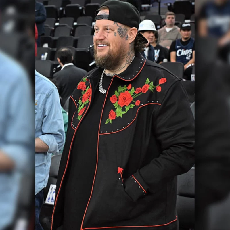 Jelly Roll LA Black Floral Jacket Order Now