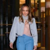 Jennifer Lopez Climbing in Heels Jacket