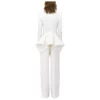 Jimmy Kimmel Live 2025 Meghann Fahy White Blazer