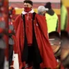 Kansas City Chiefs Patrick Mahomes Red Cape Coat