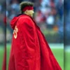 Kansas City Chiefs PatrickMahomes Sideline Red Cape Coat