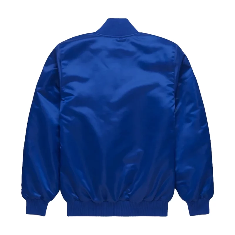 Los Angeles Dodgers 42 Full Snap Blue Jacket