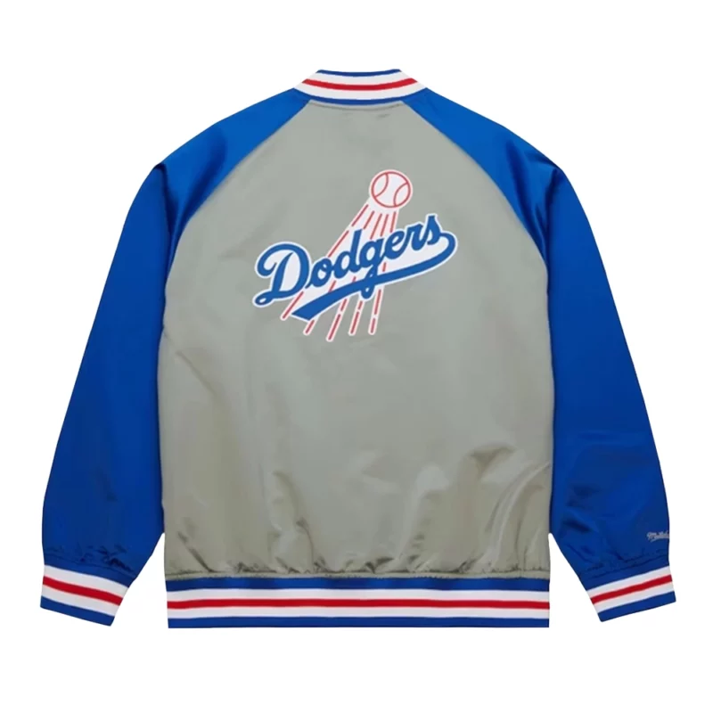 Los Angeles Dodgers Double Clutch Full-Snap Varsity Jacket