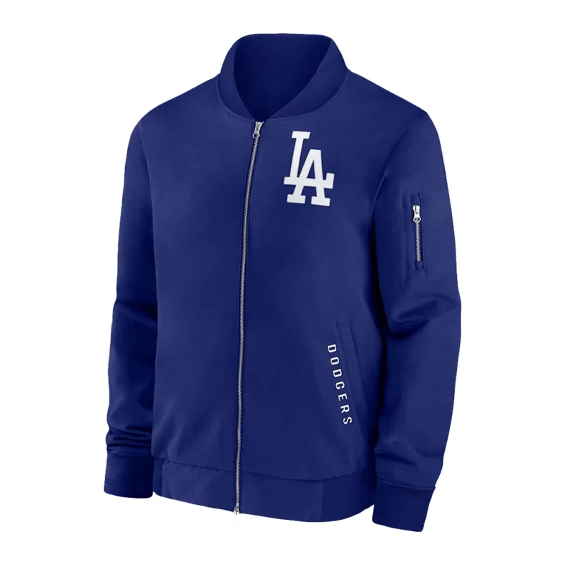 Los Angeles Dodgers Dugout Bomber Jacket