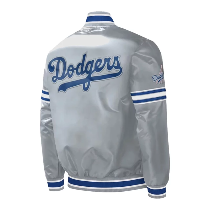 Los-Angeles-Dodgers-Full-Snap-Jacket-Grey